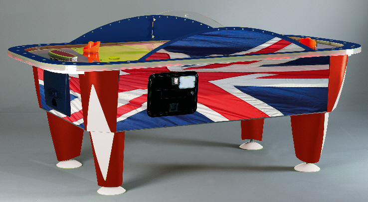 Sam Yukon Union Jack Air Hockey Table 8 Foot